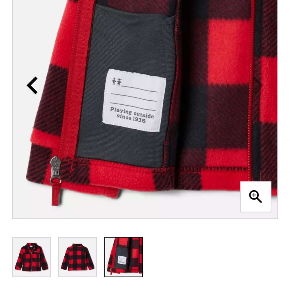Columbia Toddler Zing III Fleece Jacket - Picture 3 of 5